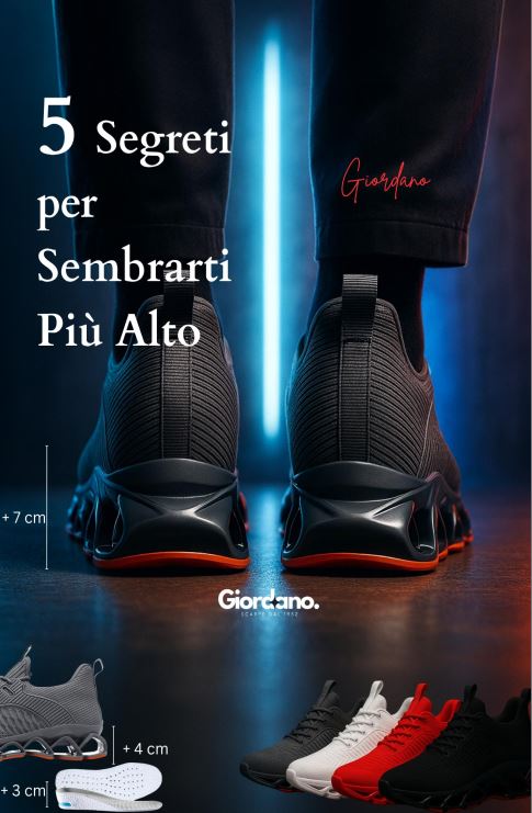 E-book – 5 Segreti per Sembrarti Più Alto